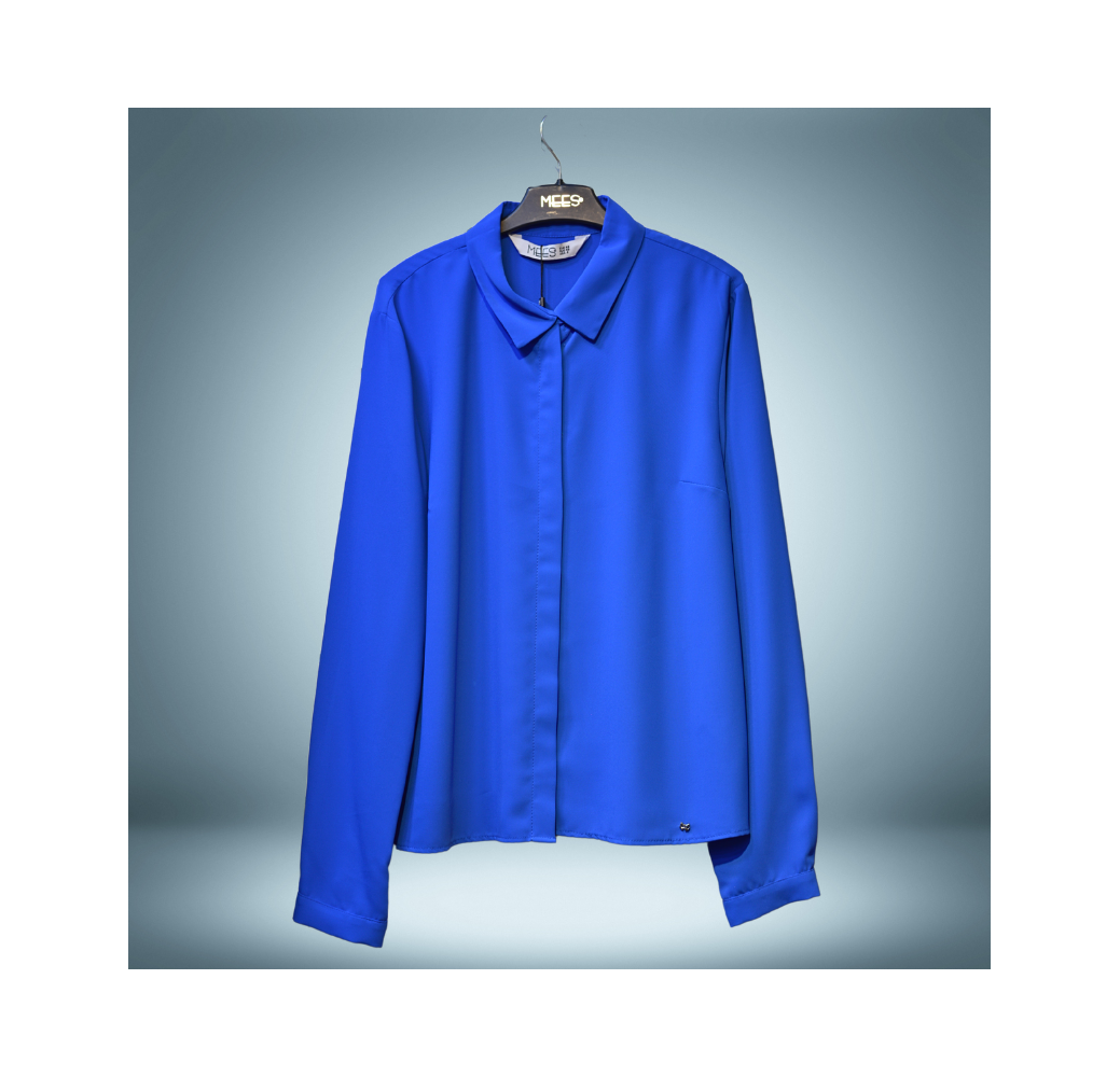 Chemisier boutonné fluide pour femme