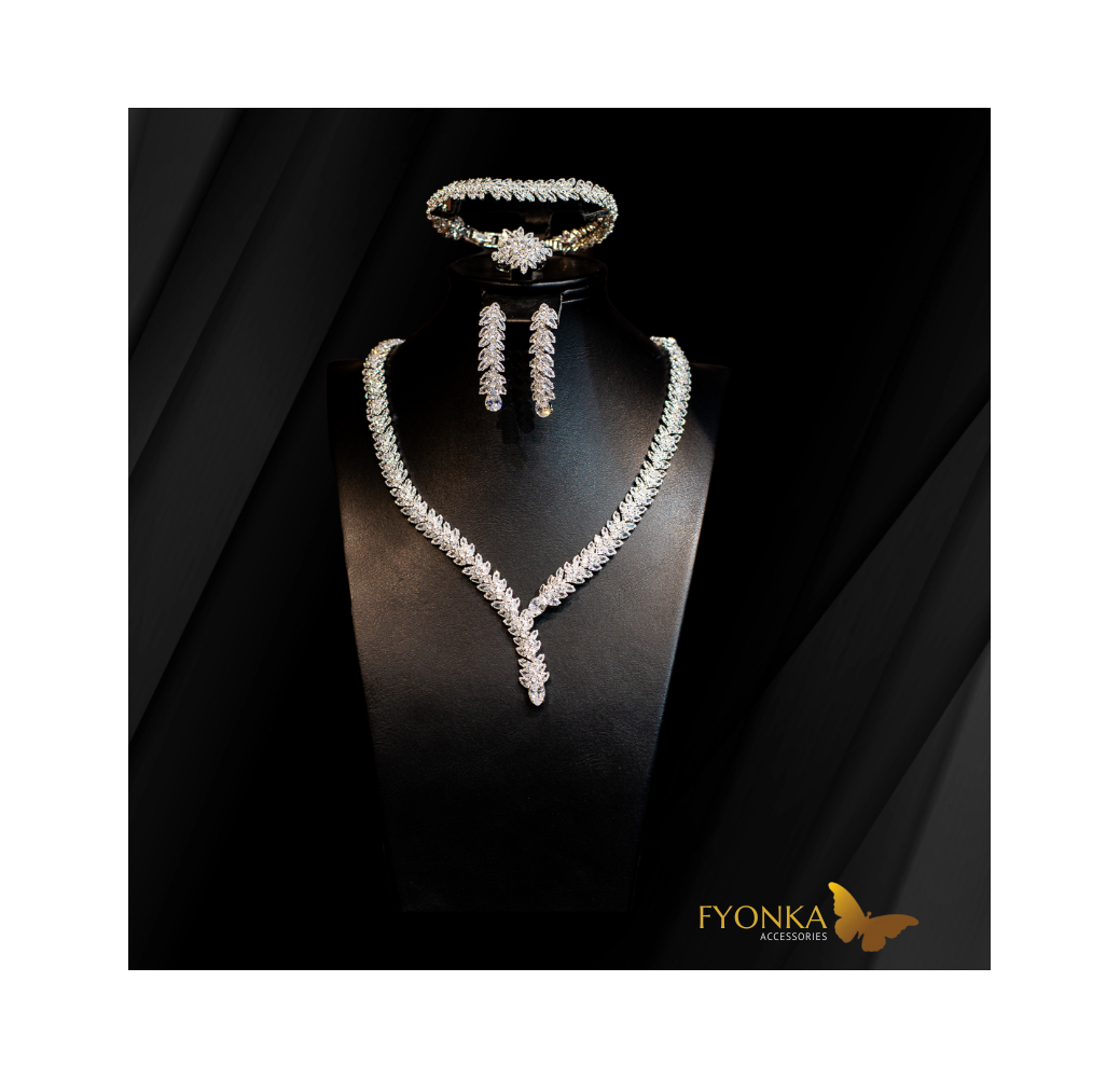 Parure en zircon