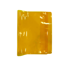 Protège-cahier jaune – petit format