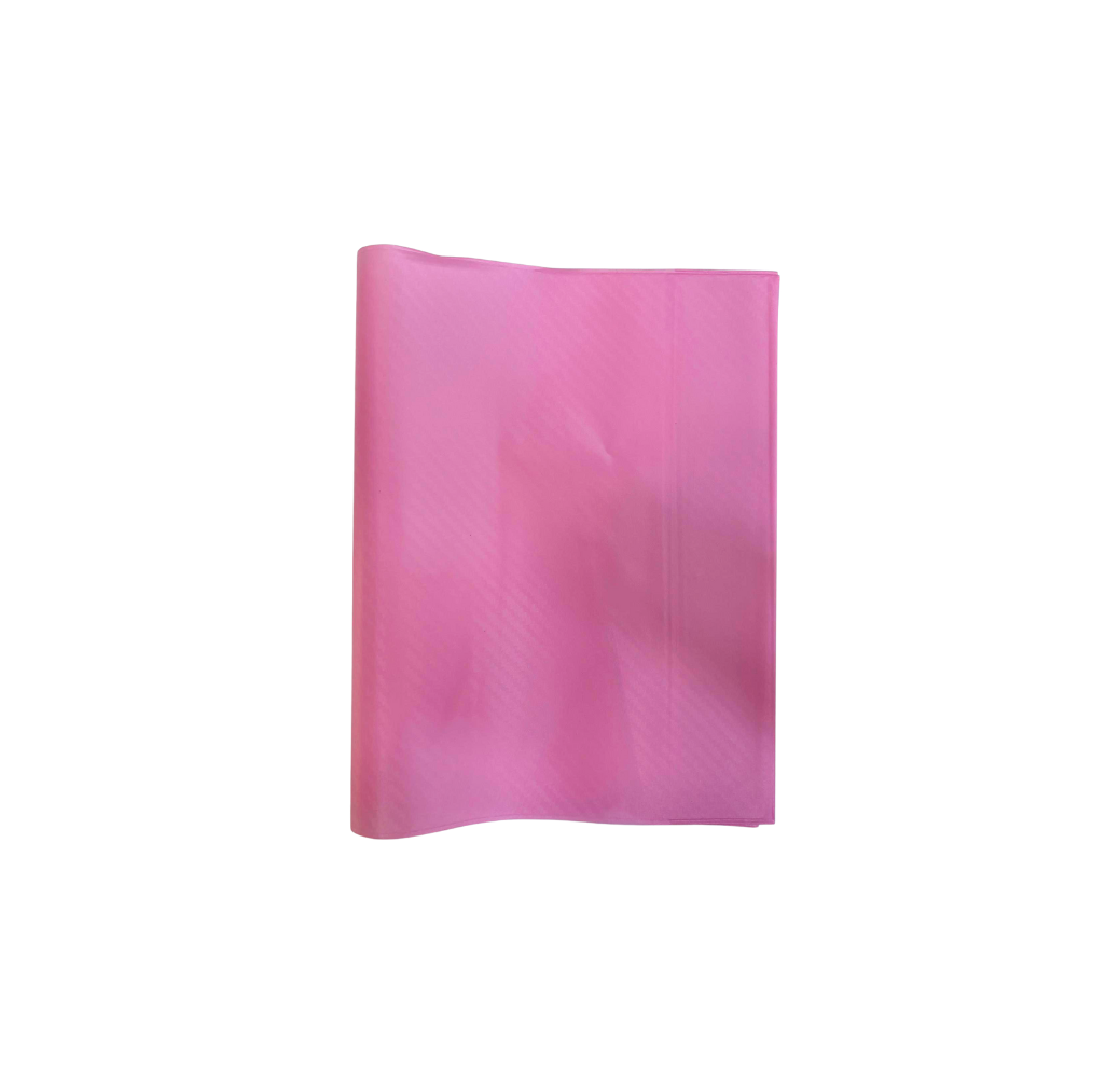 Protège-cahier rose mat – petit format