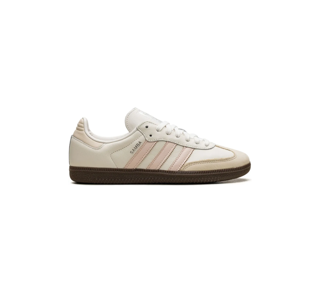 Adidas Samba White and Pink