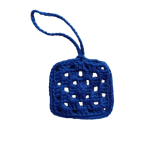 Mini pochette crochetée à la main