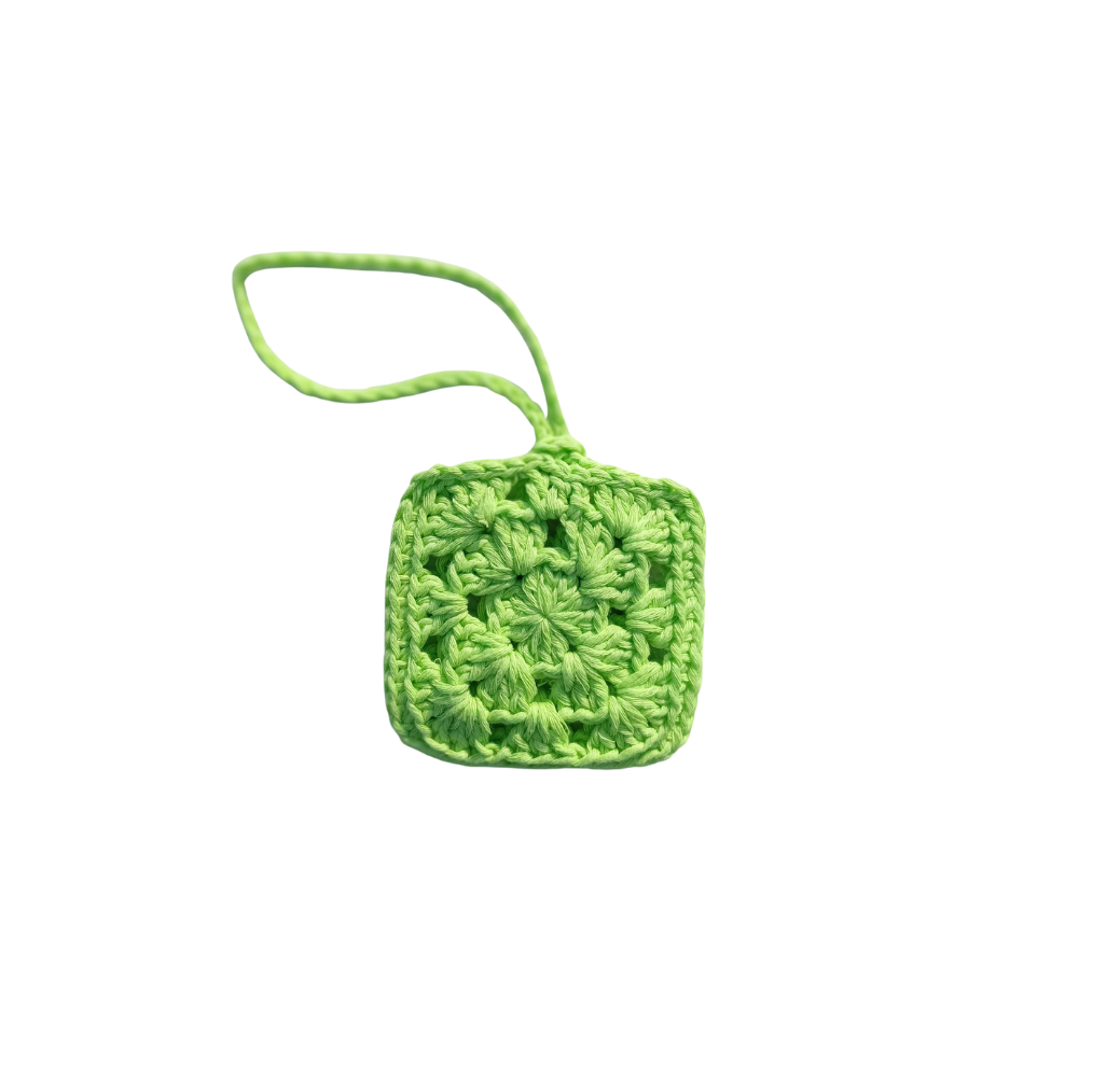 Mini pochette crochetée à la main