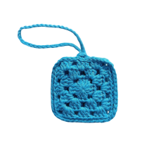 Mini pochette crochetée à la main