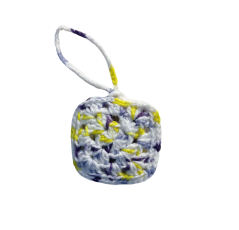 Mini pochette crochetée à la main