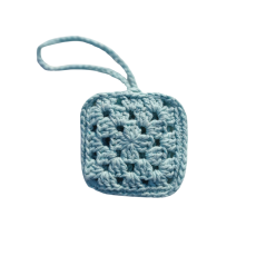 Mini pochette crochetée à la main