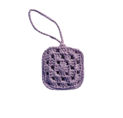 Mini pochette crochetée à la main