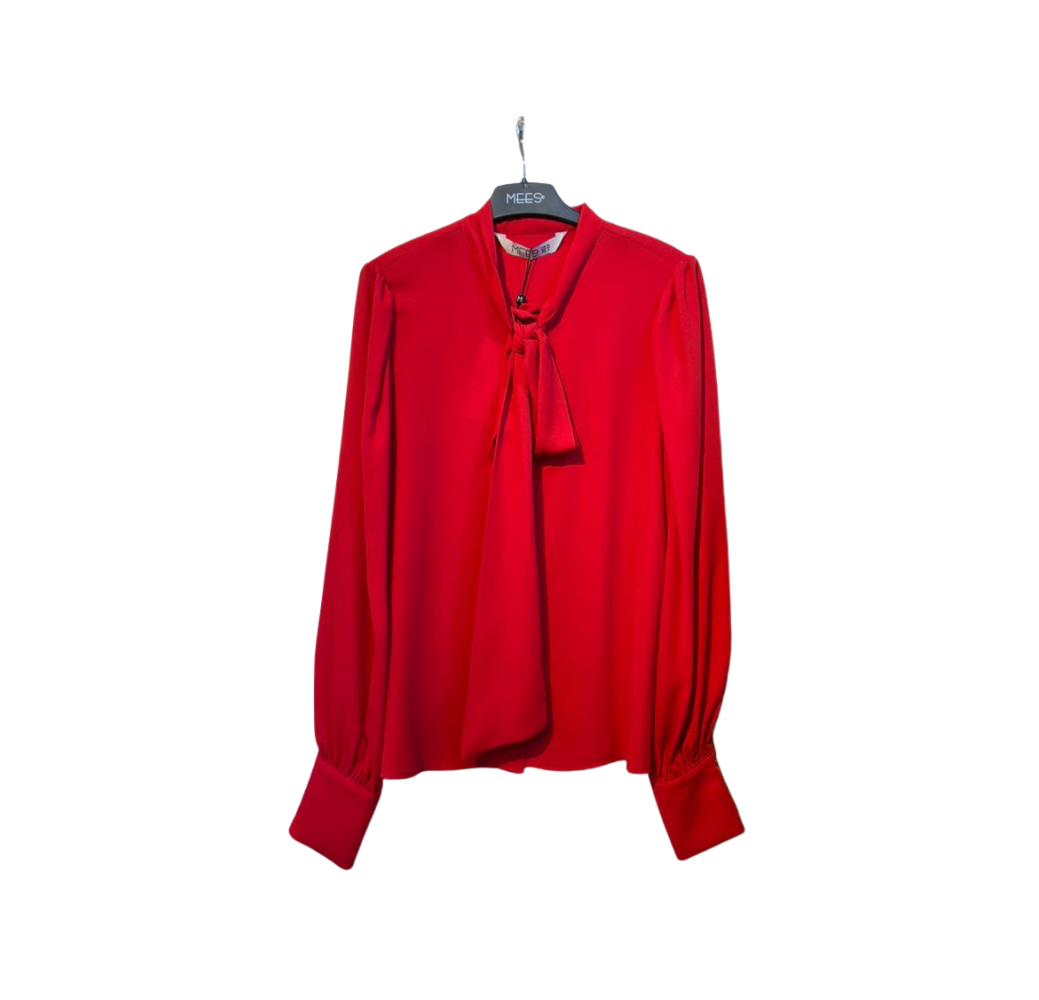 Chemise classique Fluide - Rouge 