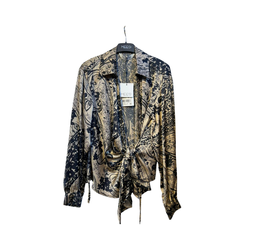 Chemise classique Fluide à motifs