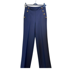 Pantalon classique - Bleu foncè