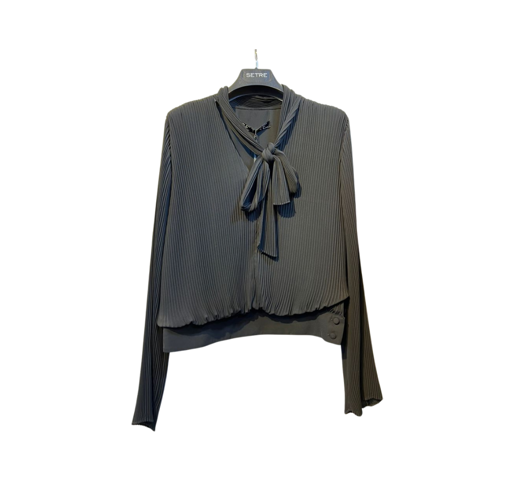 Chemise classique Fluide - Noire 