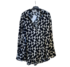 Chemise classique á motif 