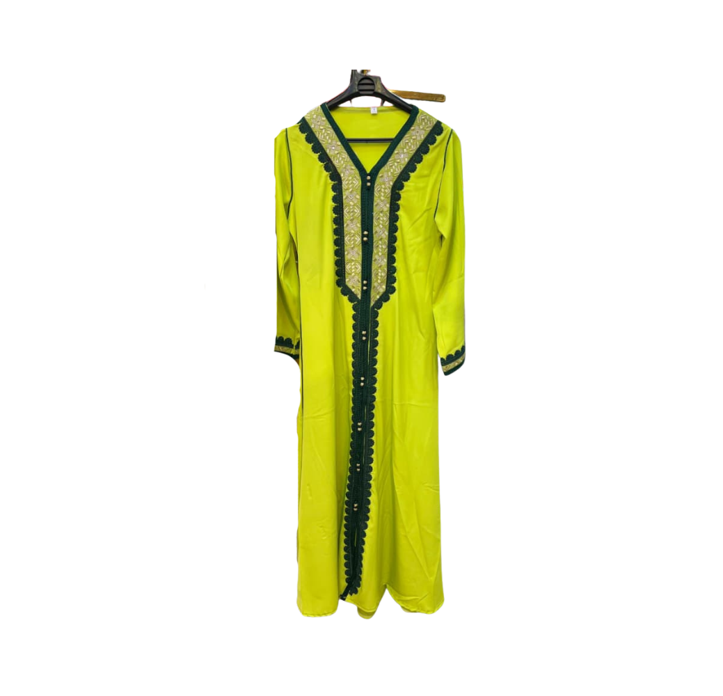 Robe caftan locale