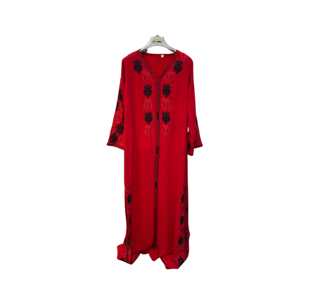 Caftan marocain doublé à la main