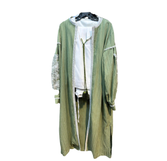  Ensemble d’été à manches fleuries vert