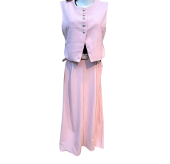 Robe effet 2 pièces rose