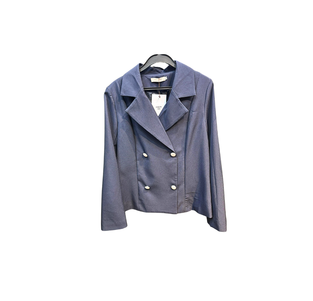 Tailleur jupe bleu nuit