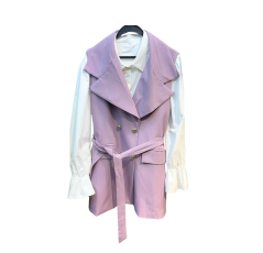 Costume 3 pièces rose