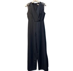 Combinaison femme élégante noire 