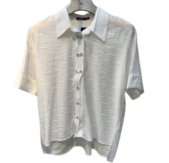 Chemise blanche à demi-manches