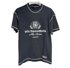 T-shirt D&G tendance (Noir / blanc)