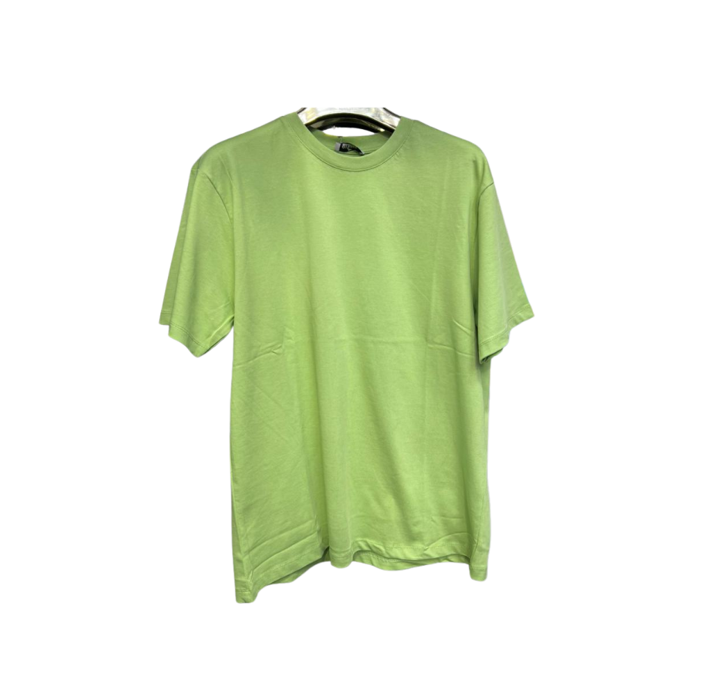 T-shirt homme basique vert