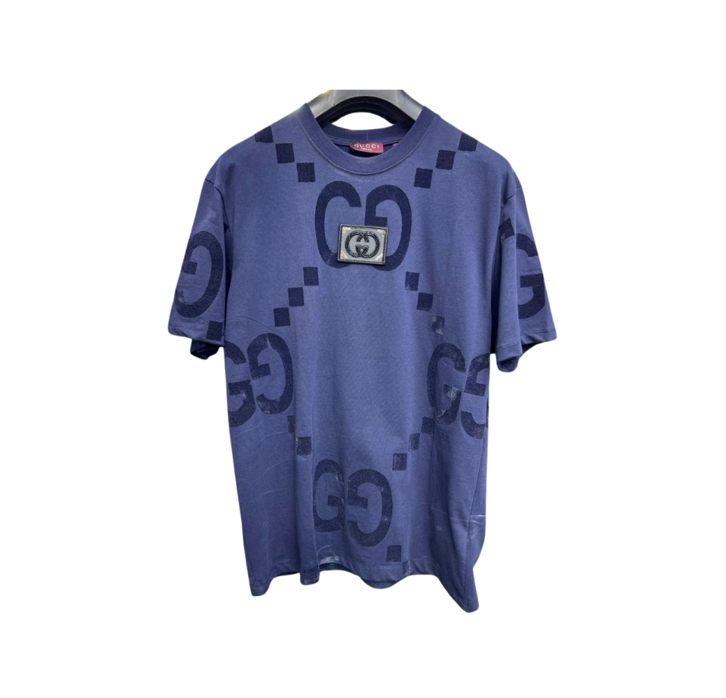 T-shirt Gucci homme BLEU