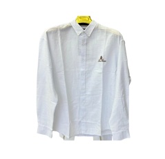 Ensemble en lin blanc