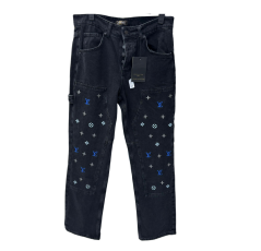 Pantalon en jean LV gris foncé