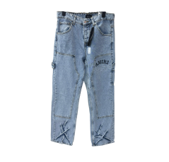 Pantalon en jean Amiri bleu matte