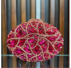 Sac en zircon authentique et cristal authentique