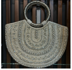 Sac fait main en zircon et cristal authentiques