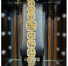 Ceinture en zircon authentique