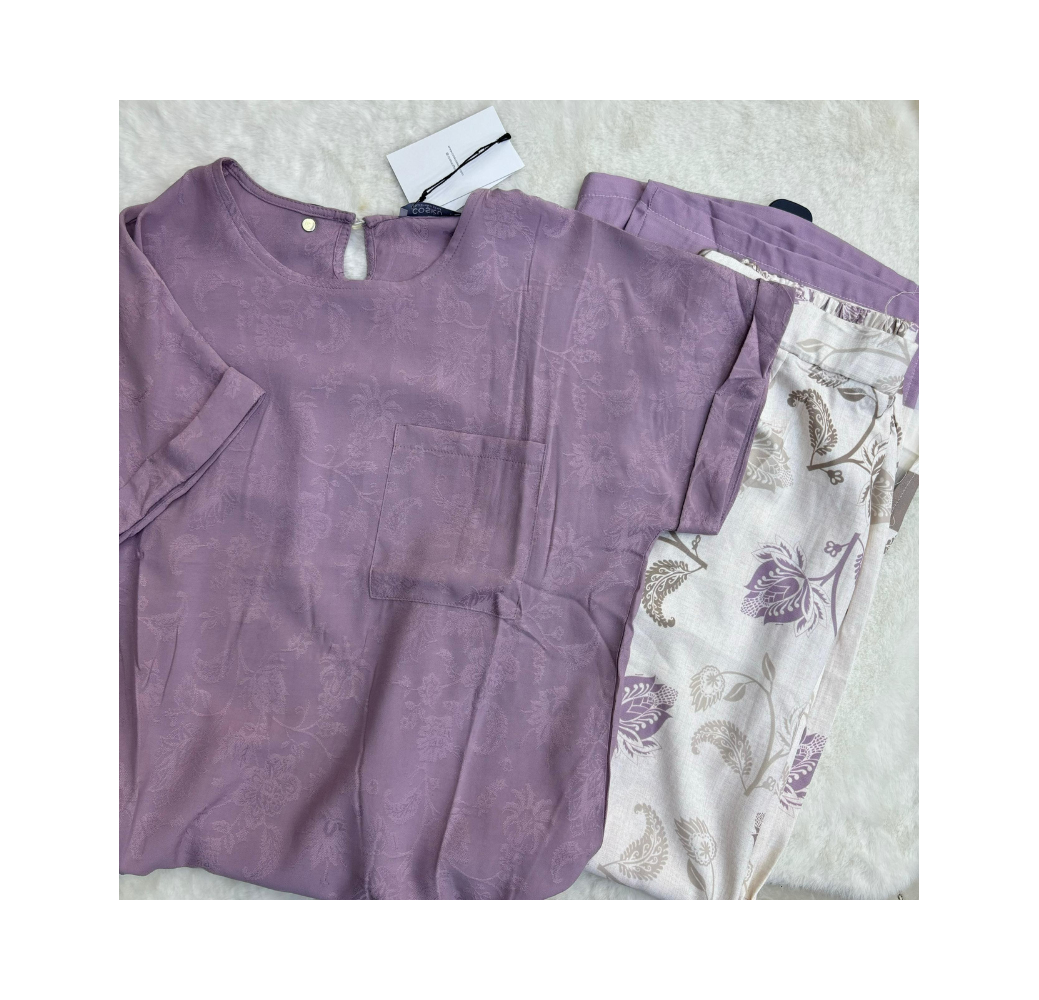 Pyjama deux pièces lilac