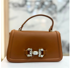 Sac à main femme marron