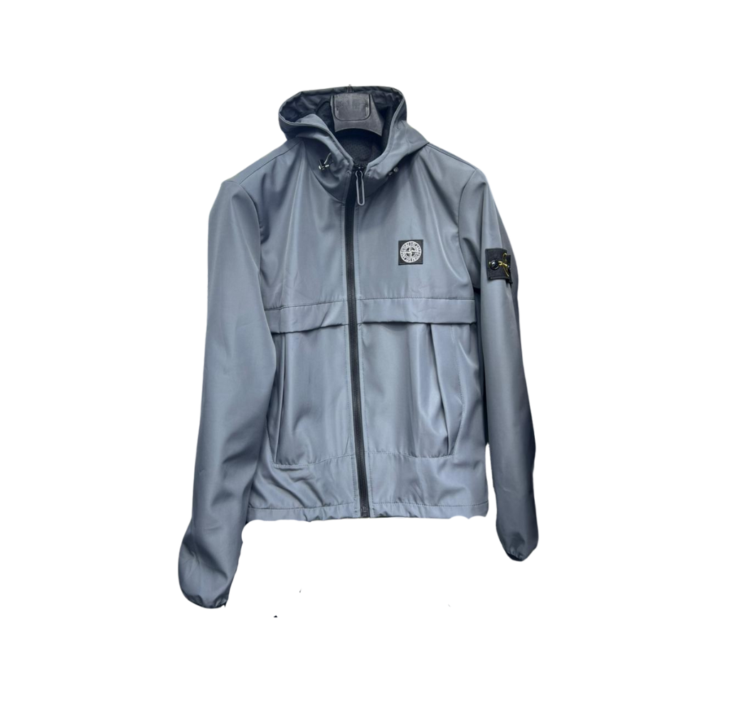 Veste hiver homme gris 