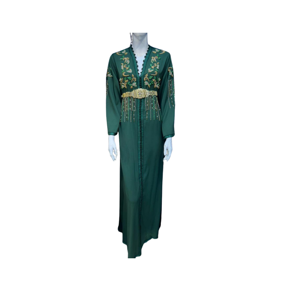 Caftan Marocain VERT