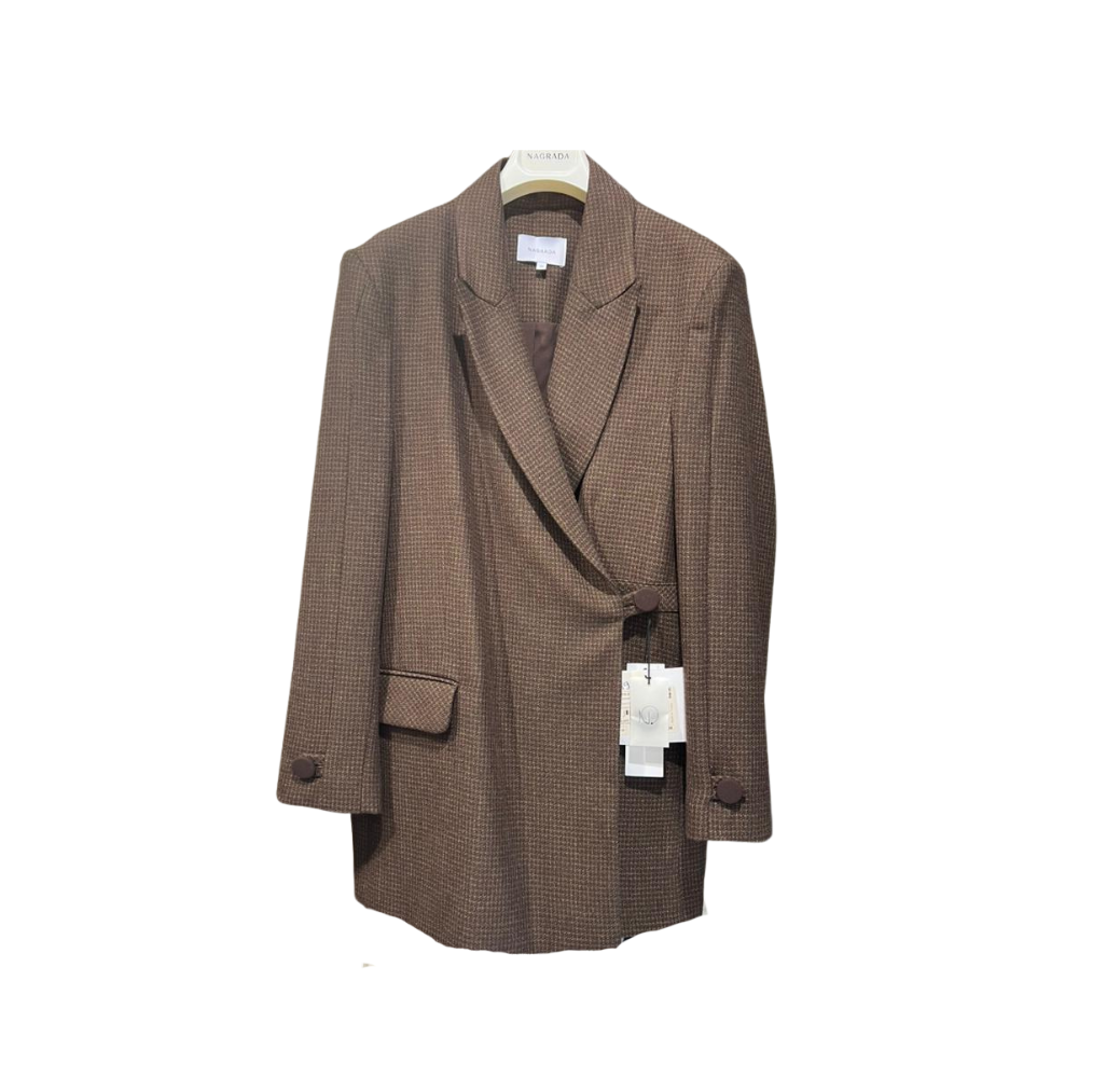 Blazer brun élégant