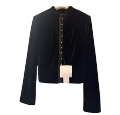 Veste de costume noire classique