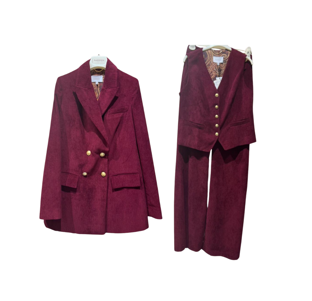 Ensemble classique rouge