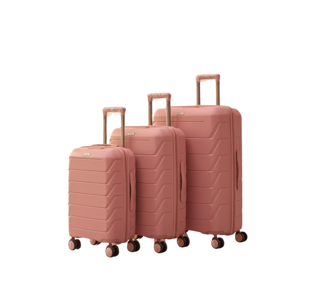 Set de valises – 3 pièces noir classique