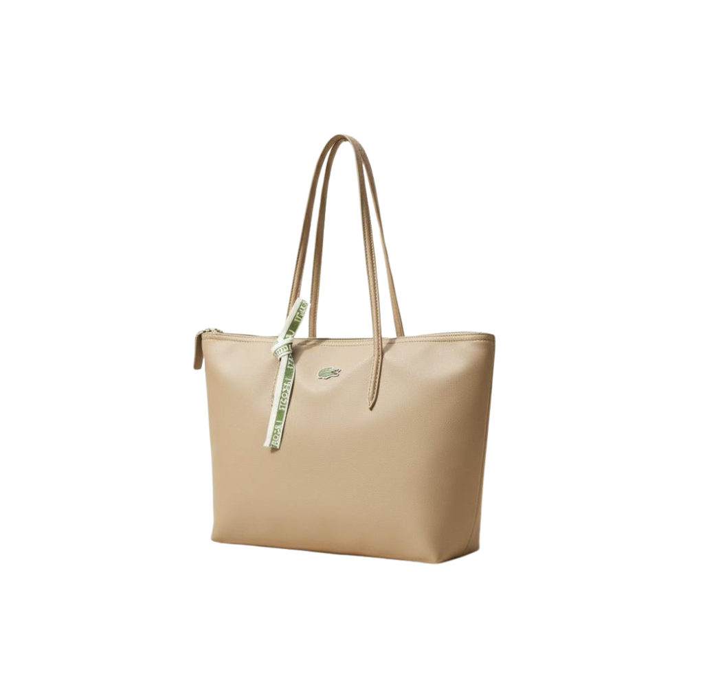 Grands sac lacoste beige 