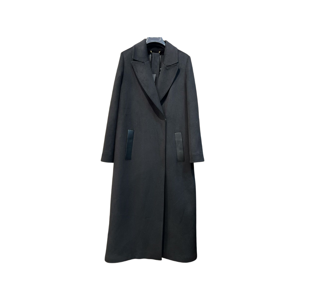 Manteau classique noir