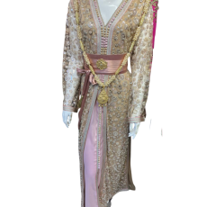 Caftan marocain orné