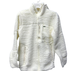 Veste blanche en lin naturel